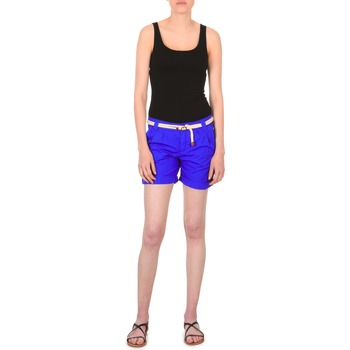 Kleidung Damen Shorts / Bermudas Franklin & Marshall CALOUNDRA Blau