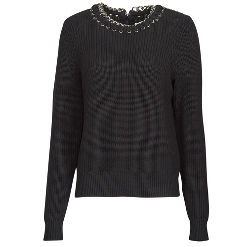 Kleidung Damen Pullover MICHAEL Michael Kors CHAIN NK SWEATER    