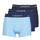 Unterwäsche Herren Boxer Lacoste 5H9623-VUC X3 Marineblau / Blau / Blau