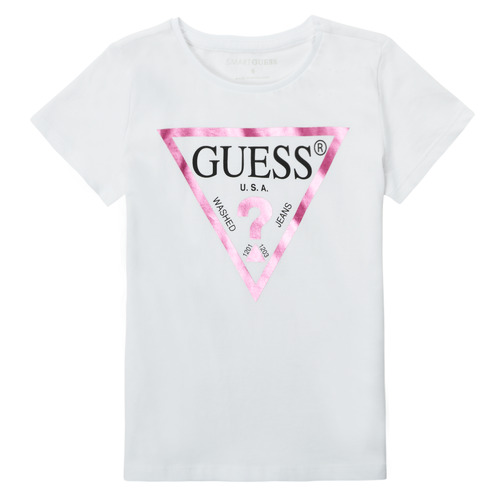 Kleidung Mädchen T-Shirts Guess BELINDA Weiß