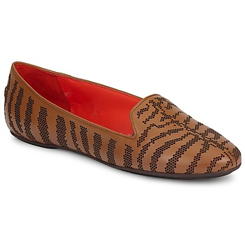 Schuhe Damen Slipper Roberto Cavalli TPS648 Braun,