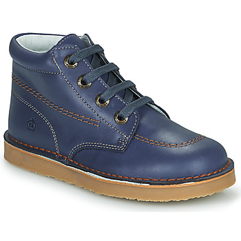 Schuhe Jungen Boots Citrouille et Compagnie PIMON Marineblau