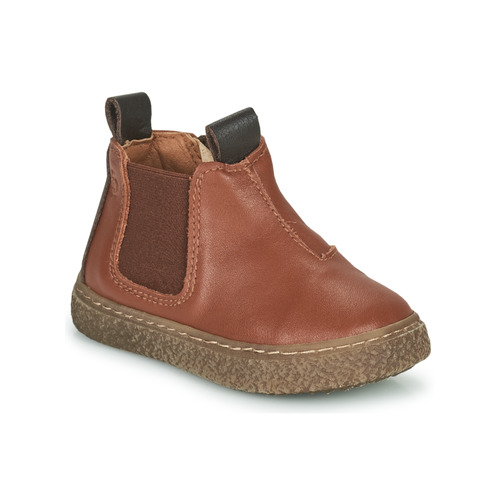 Schuhe Jungen Boots Citrouille et Compagnie PESTACLE Kamel