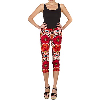 Kleidung Damen 3/4 Hosen & 7/8 Hosen Manoush PANTALON POPPY Rot