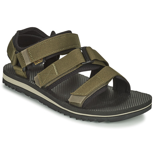 Schuhe Herren Sandalen / Sandaletten Teva M Cross Strap Trail DARK OLIVE Khaki