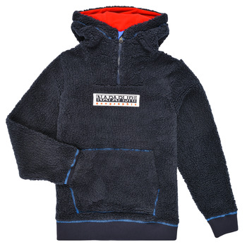 Kleidung Jungen Fleecepullover Napapijri TEIDE 1 Marineblau