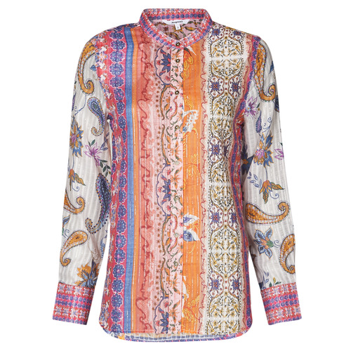 Kleidung Damen Langarmshirts Desigual BOHO Bunt