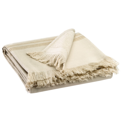 Home Handtuch und Waschlappen Vivaraise CANCUN Beige