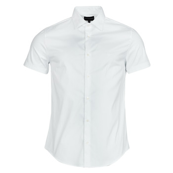 Kleidung Herren Kurzärmelige Hemden Emporio Armani 8N1C91 Weiß