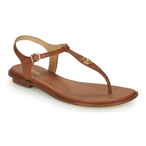 Schuhe Damen Sandalen / Sandaletten MICHAEL Michael Kors MALLORY THONG Braun,