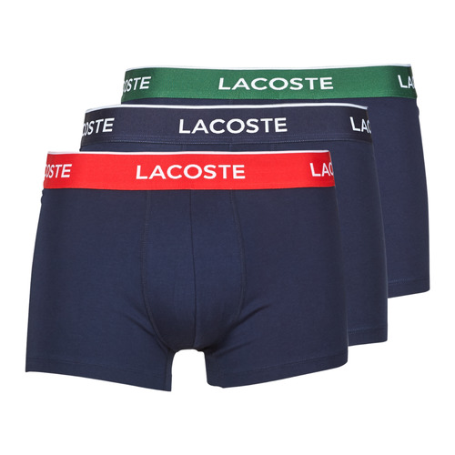 Unterwäsche Herren Boxer Lacoste 5H3401-HY0 X3 Marineblau / Marineblau / Marineblau