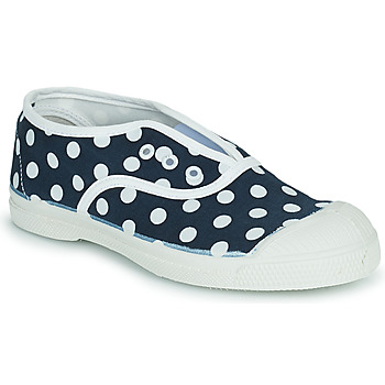 Chaussures Fille Baskets basses Bensimon ELLY NAVY DOT 