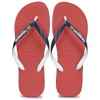 Schuhe Zehensandalen Havaianas BRASIL MIX Rot