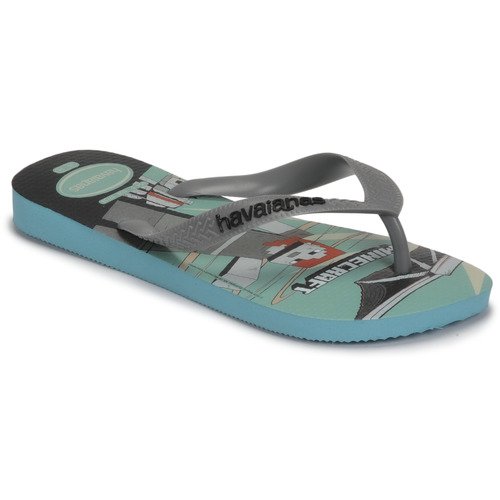 Schuhe Jungen Zehensandalen Havaianas KIDS MINECRAFT Grau