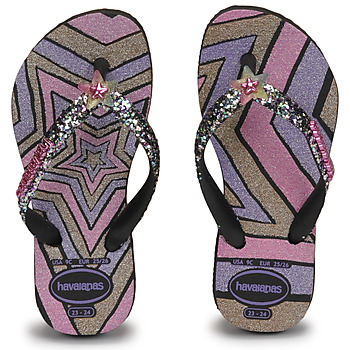 Scarpe Bambina Infradito Havaianas KIDS SLIM GLITTER TRENDY 