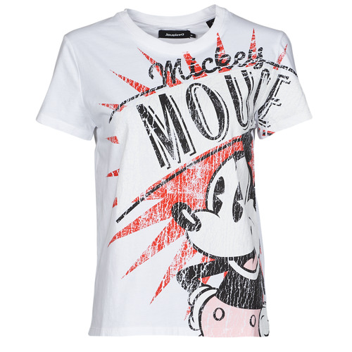 Vêtements Femme T-shirts manches courtes Desigual TS_MICKEY BOOM 