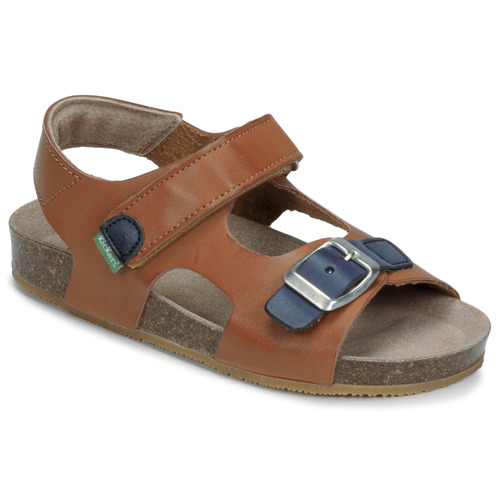 Schuhe Jungen Sandalen / Sandaletten Kickers FUXIO Kamel