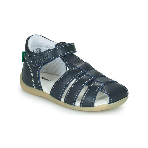 Schuhe Jungen Sandalen / Sandaletten Kickers BIGFLO-2 Marineblau