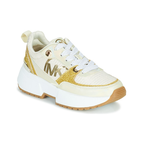 Schuhe Mädchen Sneaker Low MICHAEL Michael Kors Cosmo Sport Beige / Golden