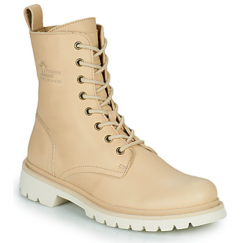 Schuhe Damen Boots Panama Jack FLORIDA B5 Beige