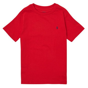 Kleidung Kinder T-Shirts Polo Ralph Lauren NOUVILE Rot