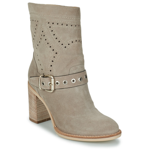 Schuhe Damen Low Boots NeroGiardini E217900D-451 Beige