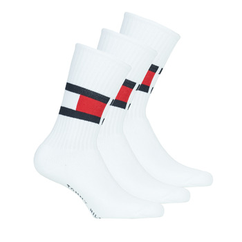 Accessoires Sportstrümpfe Tommy Hilfiger SOCK X3 Weiß