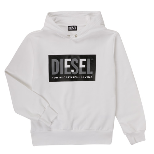 Kleidung Kinder Sweatshirts Diesel SMILEY OVER Weiß