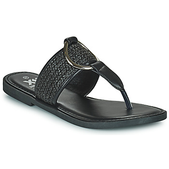 Schuhe Damen Zehensandalen Xti 44830-BLACK    