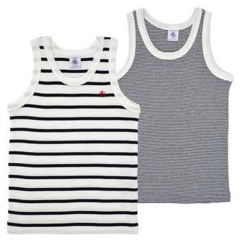 Vêtements Garçon Débardeurs / T-shirts sans manche Petit Bateau TONI 