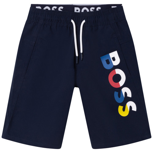 Kleidung Jungen Badeanzug /Badeshorts BOSS BREALLA Marineblau