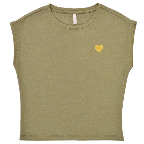 Kleidung Mädchen T-Shirts Only KONLOVELY Khaki