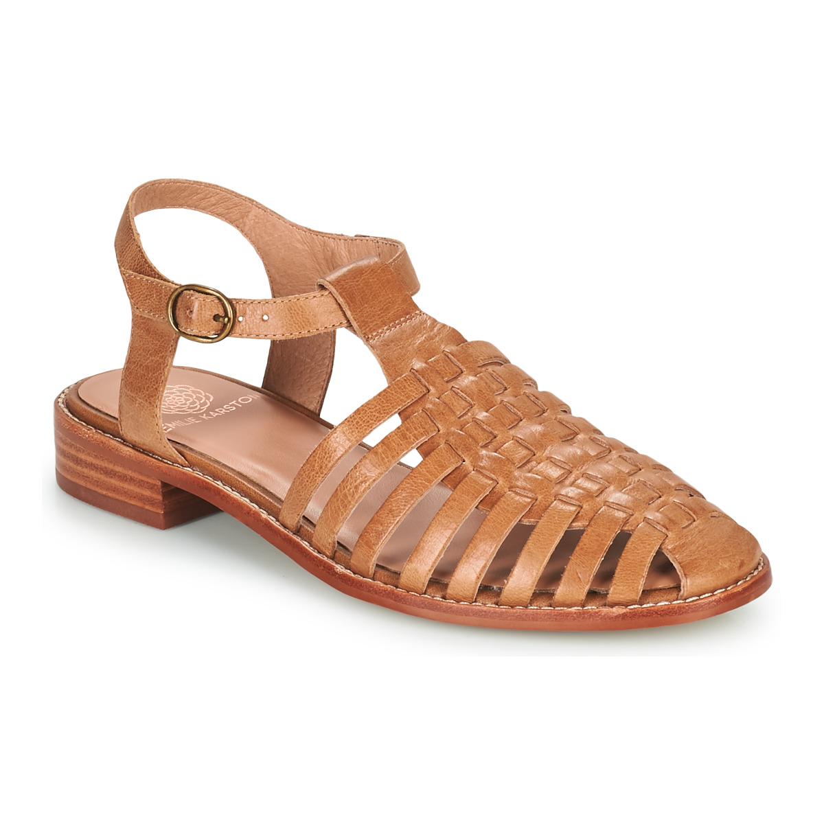 Schuhe Damen Sandalen / Sandaletten Karston JIPAS Kamel