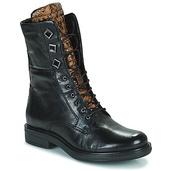 Schuhe Damen Boots Mjus CAFE METAL    