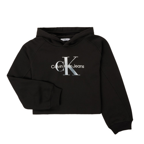 Kleidung Mädchen Sweatshirts Calvin Klein Jeans GRADIENT MONOGRAM HOODIE    