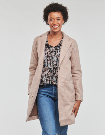 Kleidung Damen Mäntel JDY JDYHARMONY KNIT JACKET OTW ZHS Beige