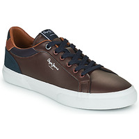 Schuhe Herren Sneaker Low Pepe jeans KENTON COURT Braun,