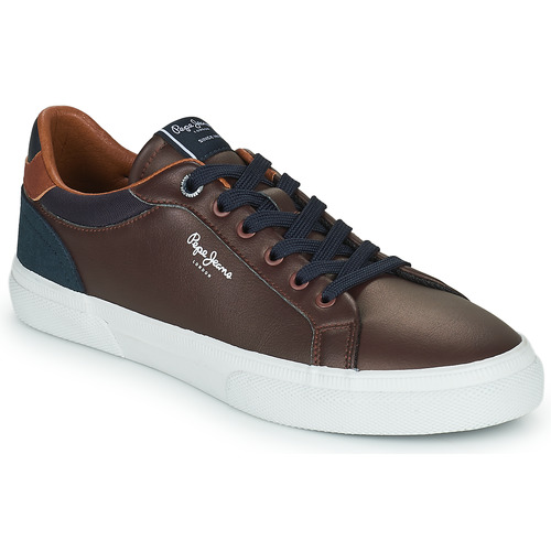 Schuhe Herren Sneaker Low Pepe jeans KENTON COURT Braun,