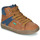 Schuhe Jungen Sneaker High Kickers LOWELL Kamel / Blau