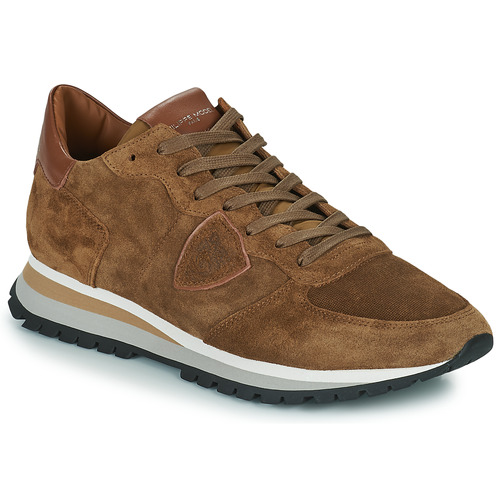 Schuhe Herren Sneaker Low Philippe Model TROPEZ X LOW MAN Braun,