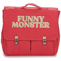 Taschen Mädchen Schultasche Jojo Factory CARTABLE UNIE PINK FUNNY MONSTER  