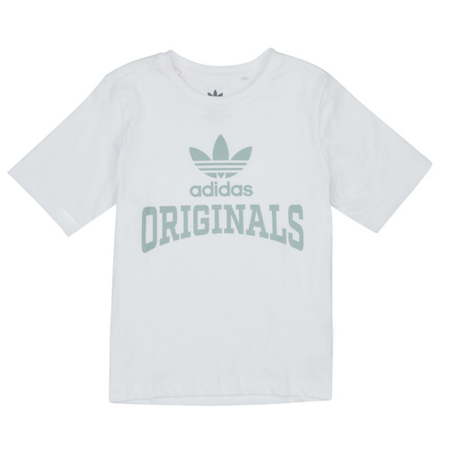 Kleidung Mädchen T-Shirts adidas Originals HL6871 Weiß