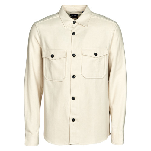 Kleidung Herren Jacken / Blazers Only & Sons  ONSMILO LS SOLID OVERSHIRT NOOS Weiß