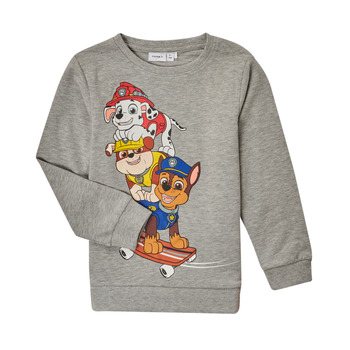 Kleidung Jungen Sweatshirts Name it NMMJOSHU PAW PATROL SWEAT Grau