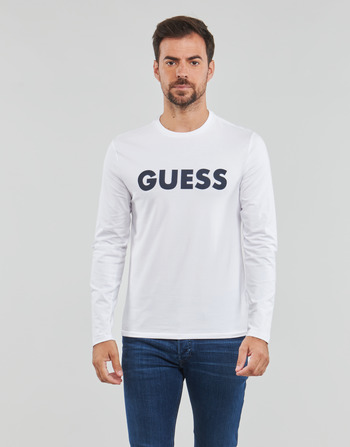 Vêtements Homme T-shirts manches longues Guess LABYRINTH CN LS 