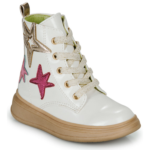 Schuhe Mädchen Boots Agatha Ruiz de la Prada BANG Weiß