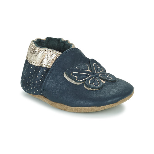 Schuhe Mädchen Babyschuhe Robeez FLY IN THE WIND Marineblau