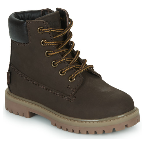 Schuhe Jungen Boots Citrouille et Compagnie PACITO Braun,