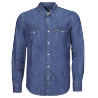 Kleidung Herren Langärmelige Hemden Levi's BARSTOW WESTERN STANDARD Blau