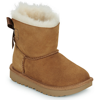 Schuhe Kinder Boots UGG T MINI BAILEY BOW II Kamel